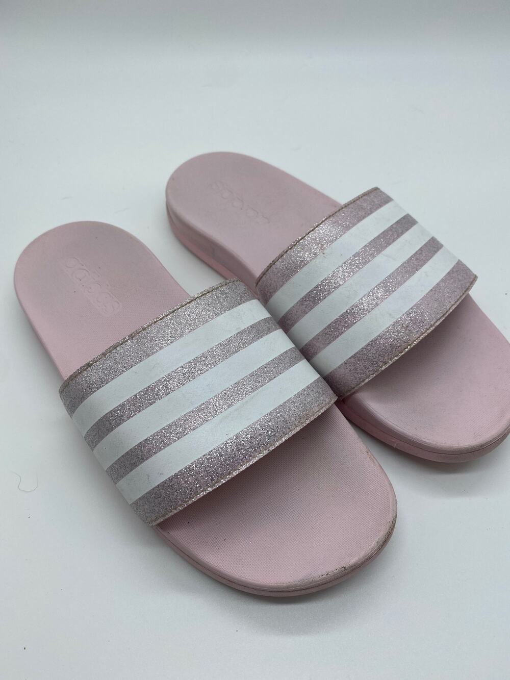 Sz 3 Adidas girl slippers